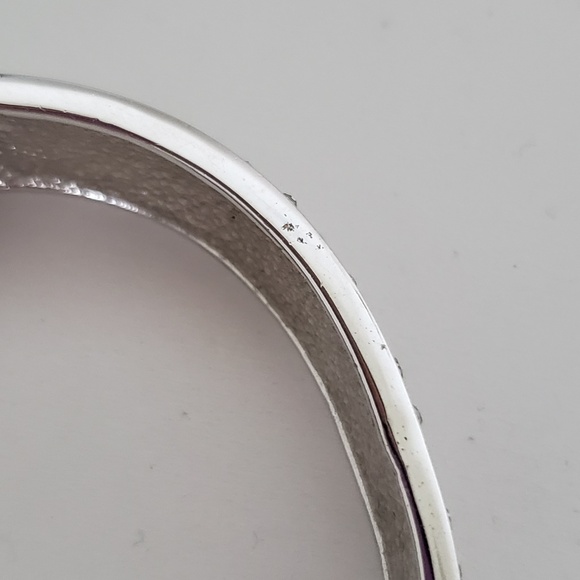 Peugeot Crystal Accented Cuff Bangle Women's Watch - Picture 8 of 9